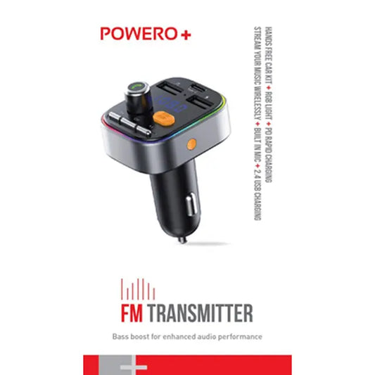 Powero+ FM transmitter