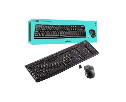 Logitech MK270 wireless mouse and keyboad
